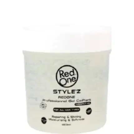 Red One Style'Z Hair Gel Coconut Oil 483ml